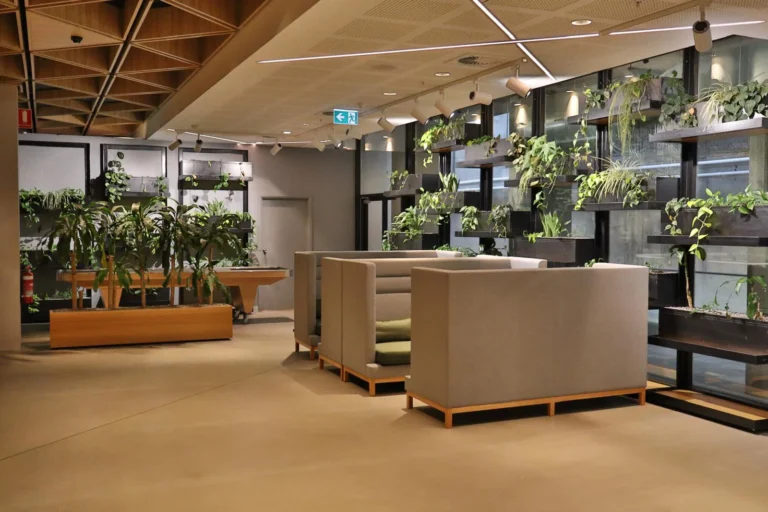Commercial lobby upgrade at 65 Berry Street North Sydney by Equinox Projects